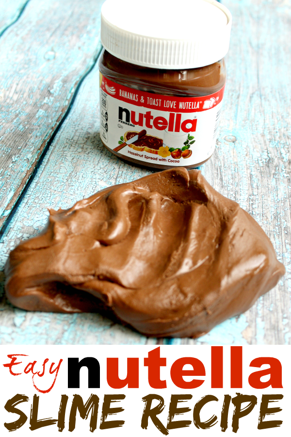 Easy Nutella Slime Recipe - SheSaved®